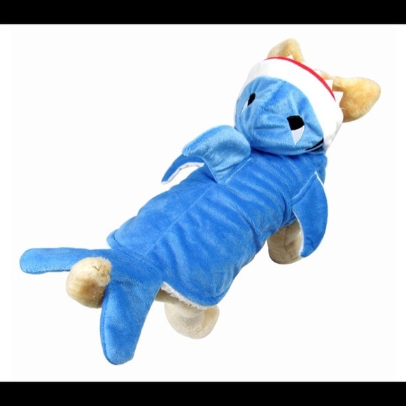 DOG ONESIE (SHARK COSTUME , XXL) - Picture 7 of 14